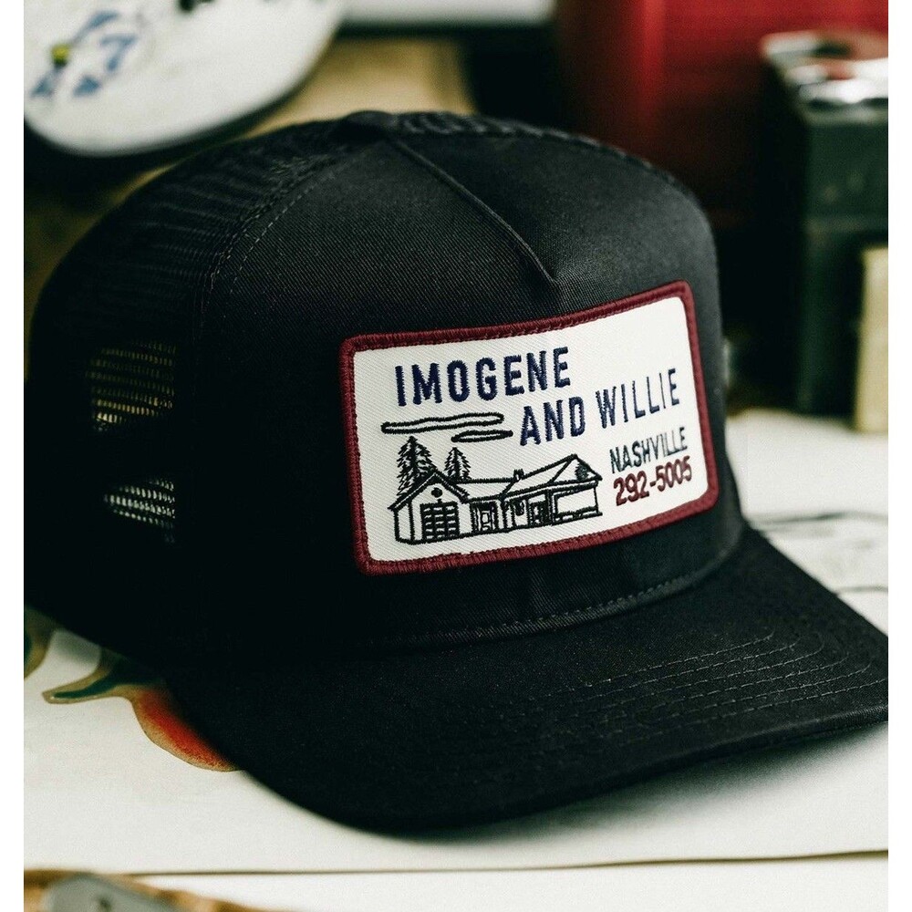 Imogene & Willie Hat Trucker Hat The Service Station Nashville Snapback Cap